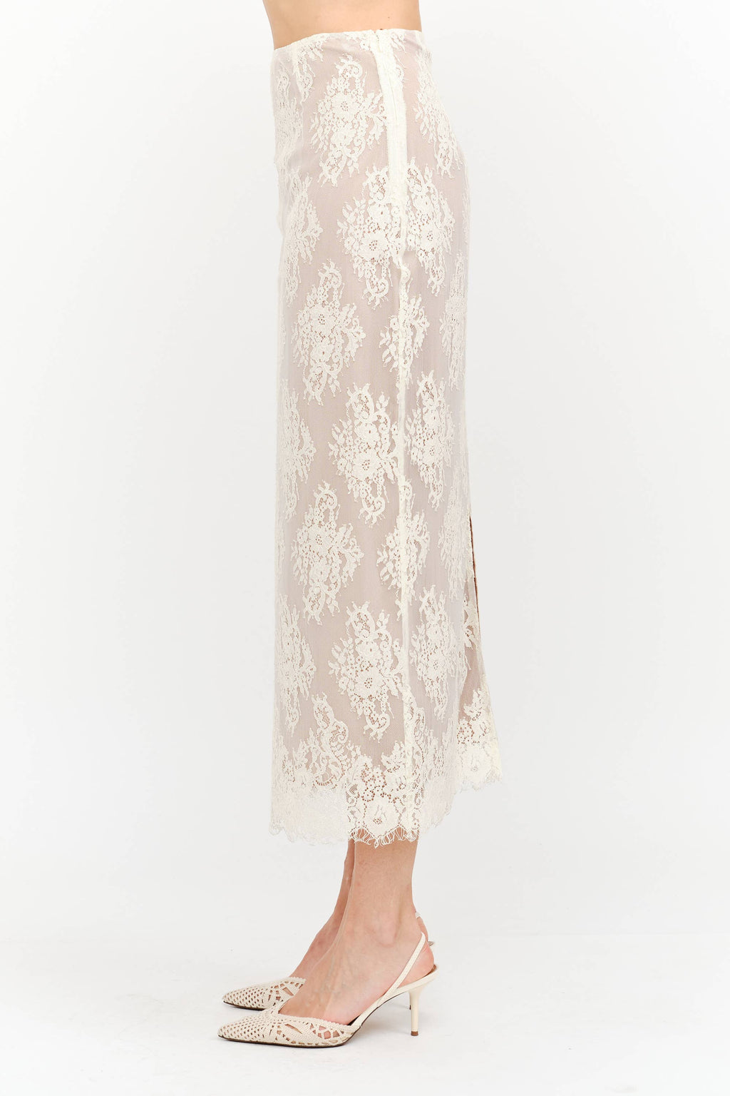 Lennon Skirt: Ivory