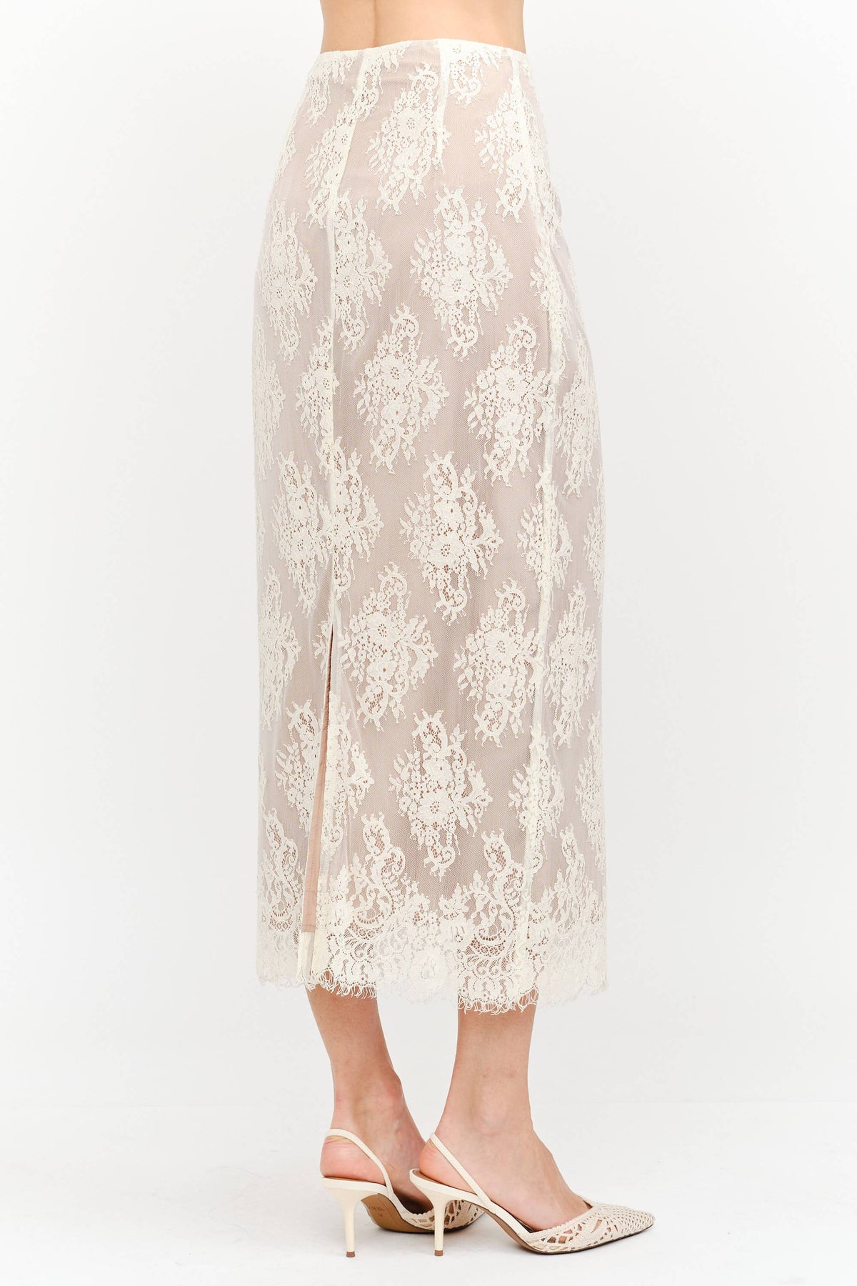 Lennon Skirt: Ivory