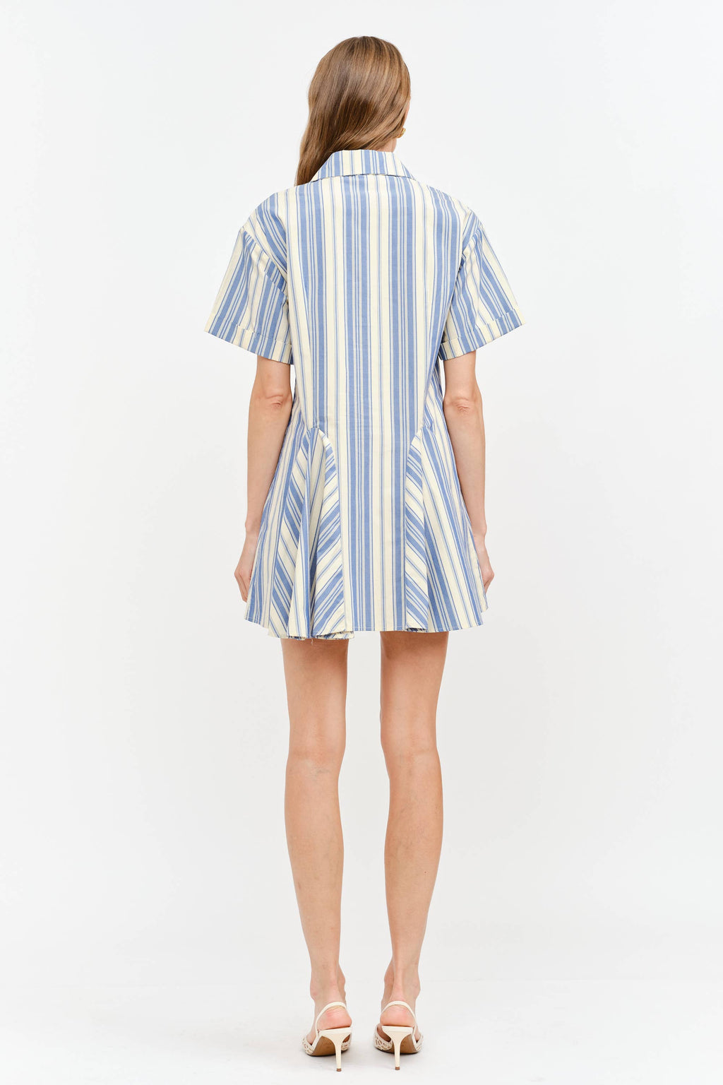 Juniper Dress: Blue Stripe