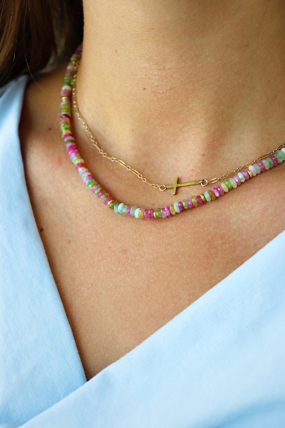 Ella Multi Bead Necklace