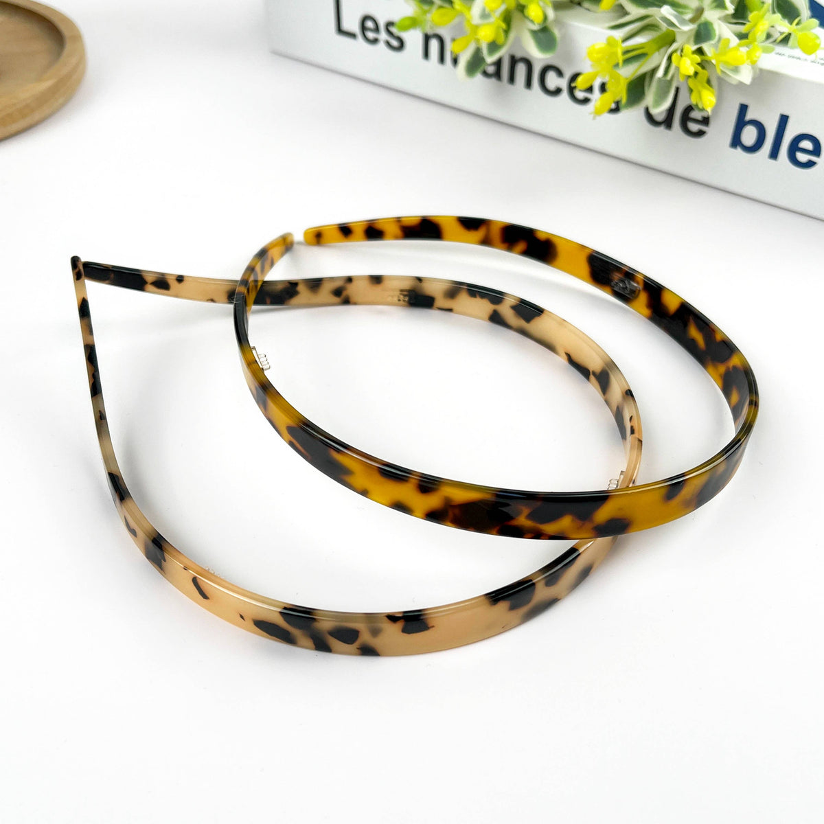 Retro Acetate Simple Headband, Can Be Used With Glasses