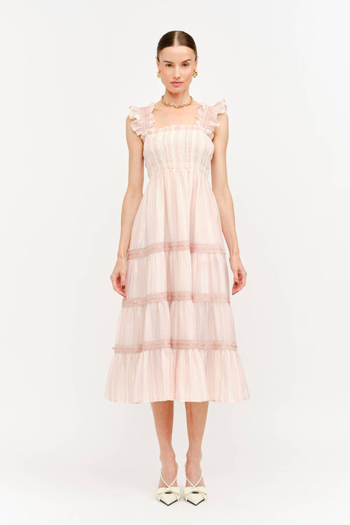 Casella Dress: Blush