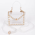 Transparent Studded Mini Bag