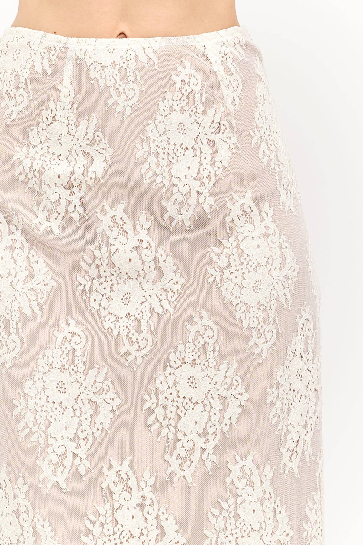 Lennon Skirt: Ivory