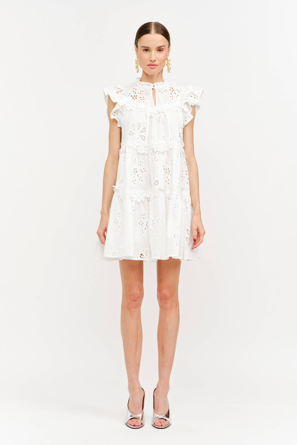 Kensie Off White Dress: Off White