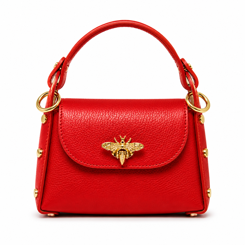 GF1085 GENUINE ITALIAN LEATHER BUTTERFLY MINI BAG