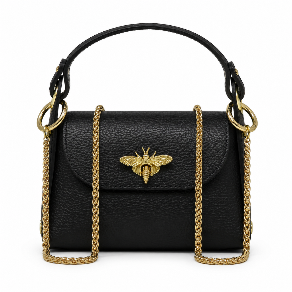GF1085 GENUINE ITALIAN LEATHER BUTTERFLY MINI BAG