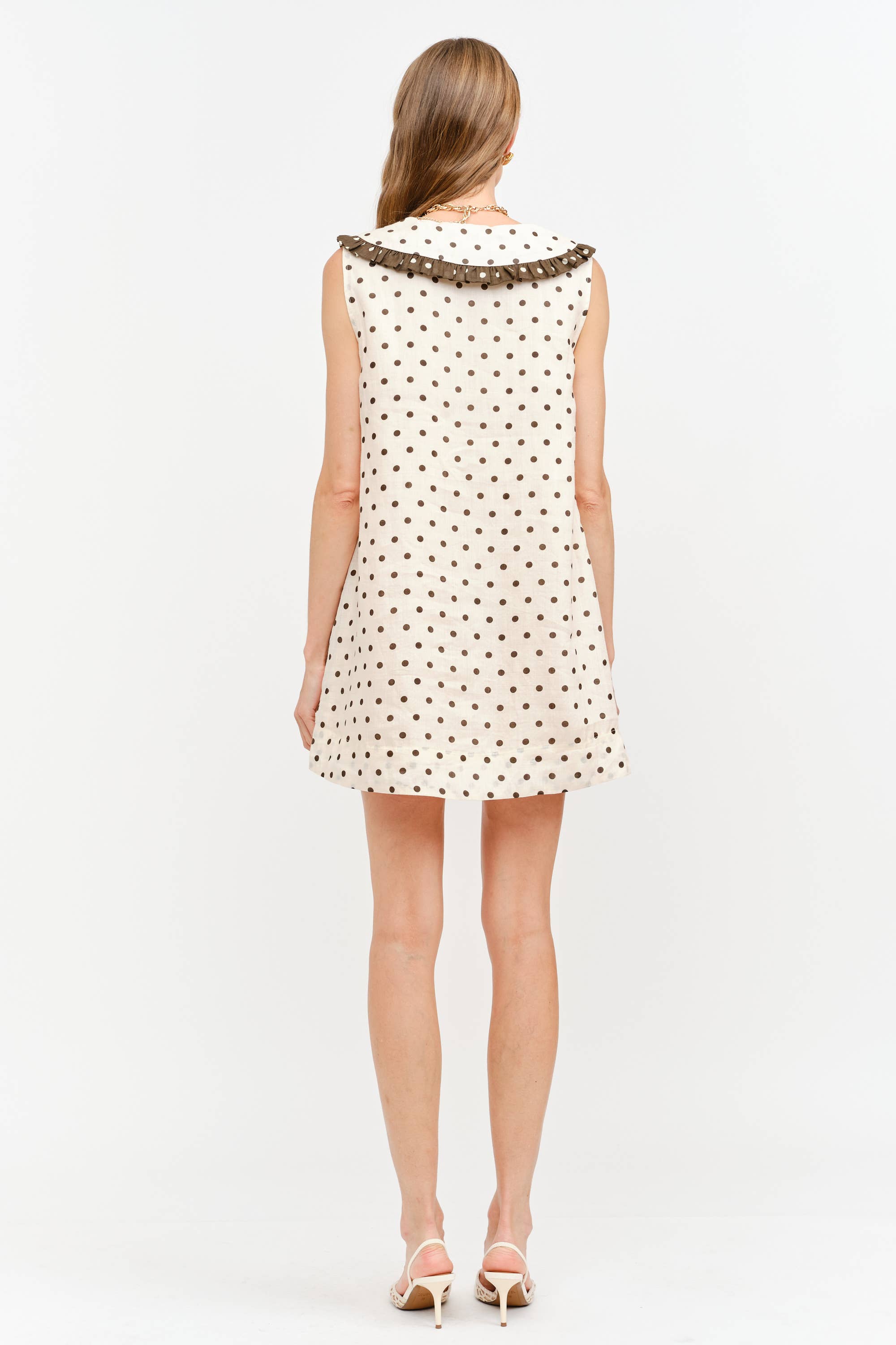 Gracie Dress: CREAM