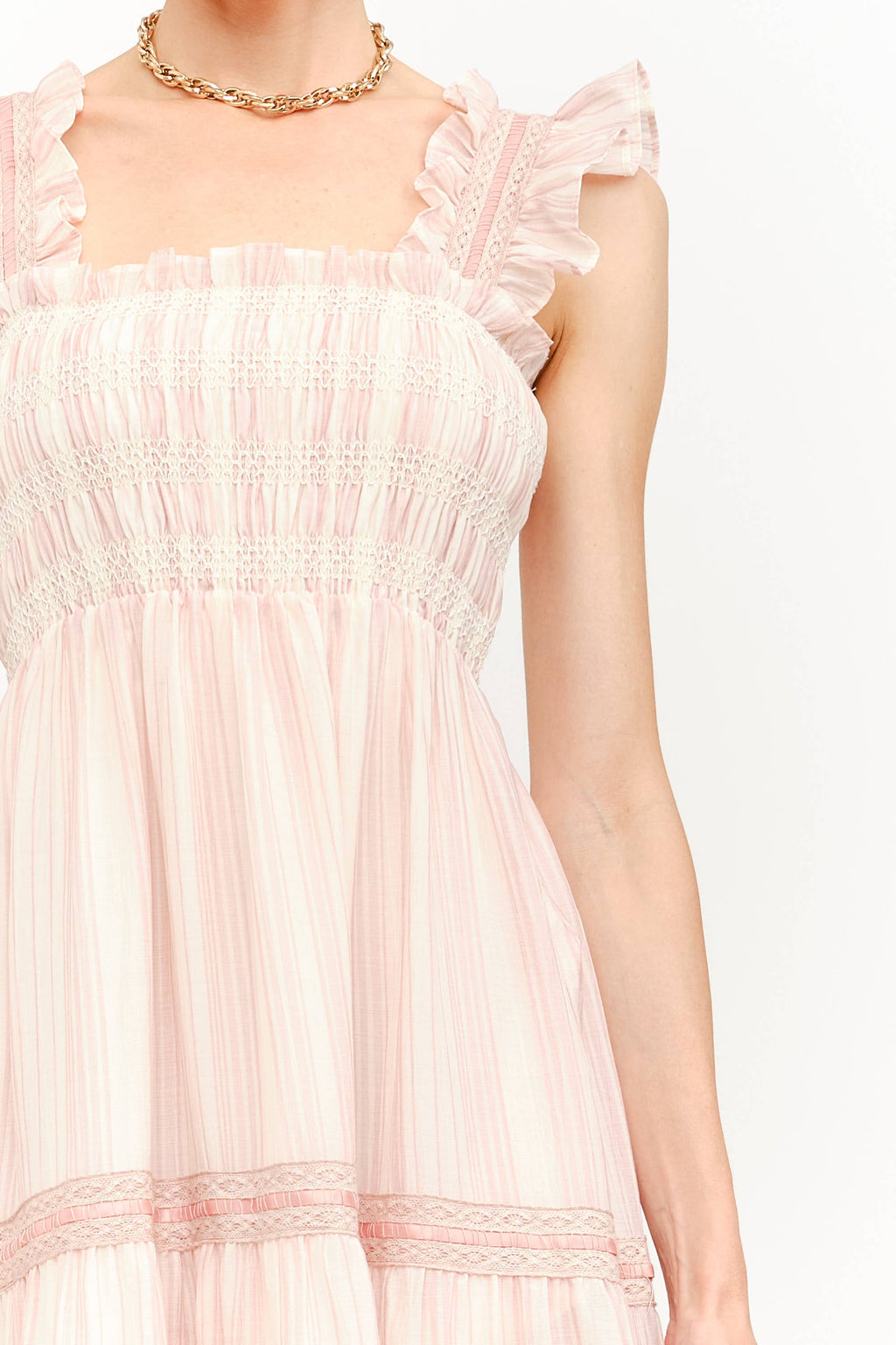 Casella Dress: Blush