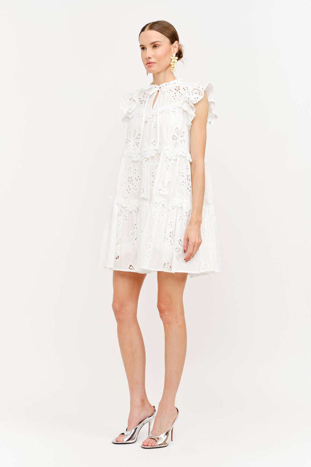 Kensie Off White Dress: Off White