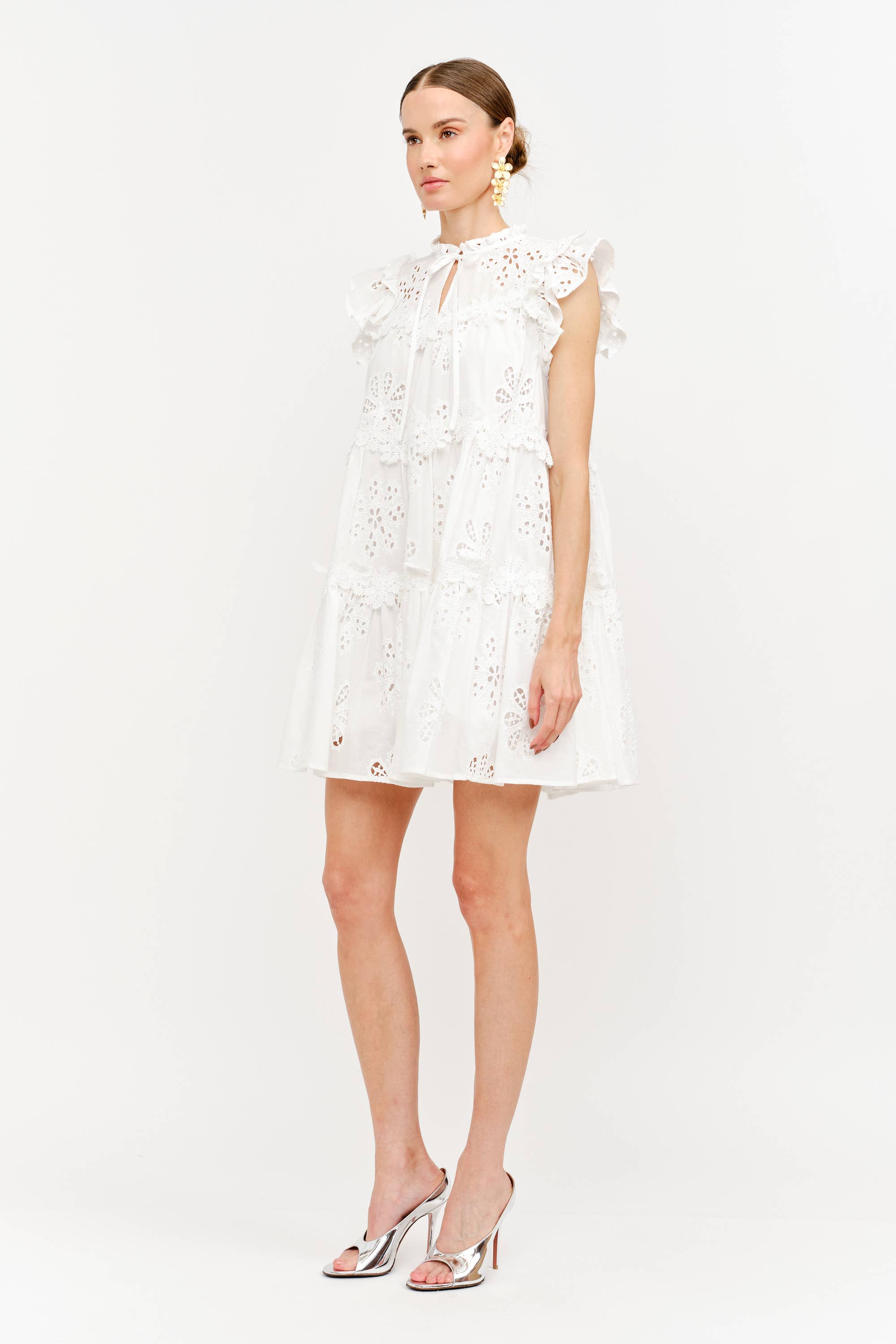 Kensie Off White Dress: Off White