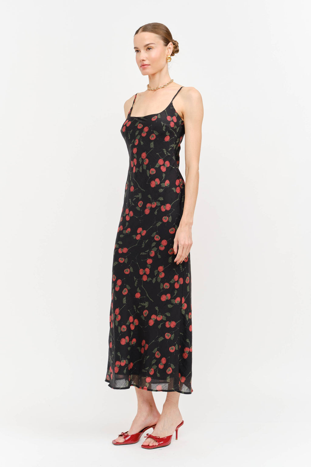 Ivy Dress: Tomato