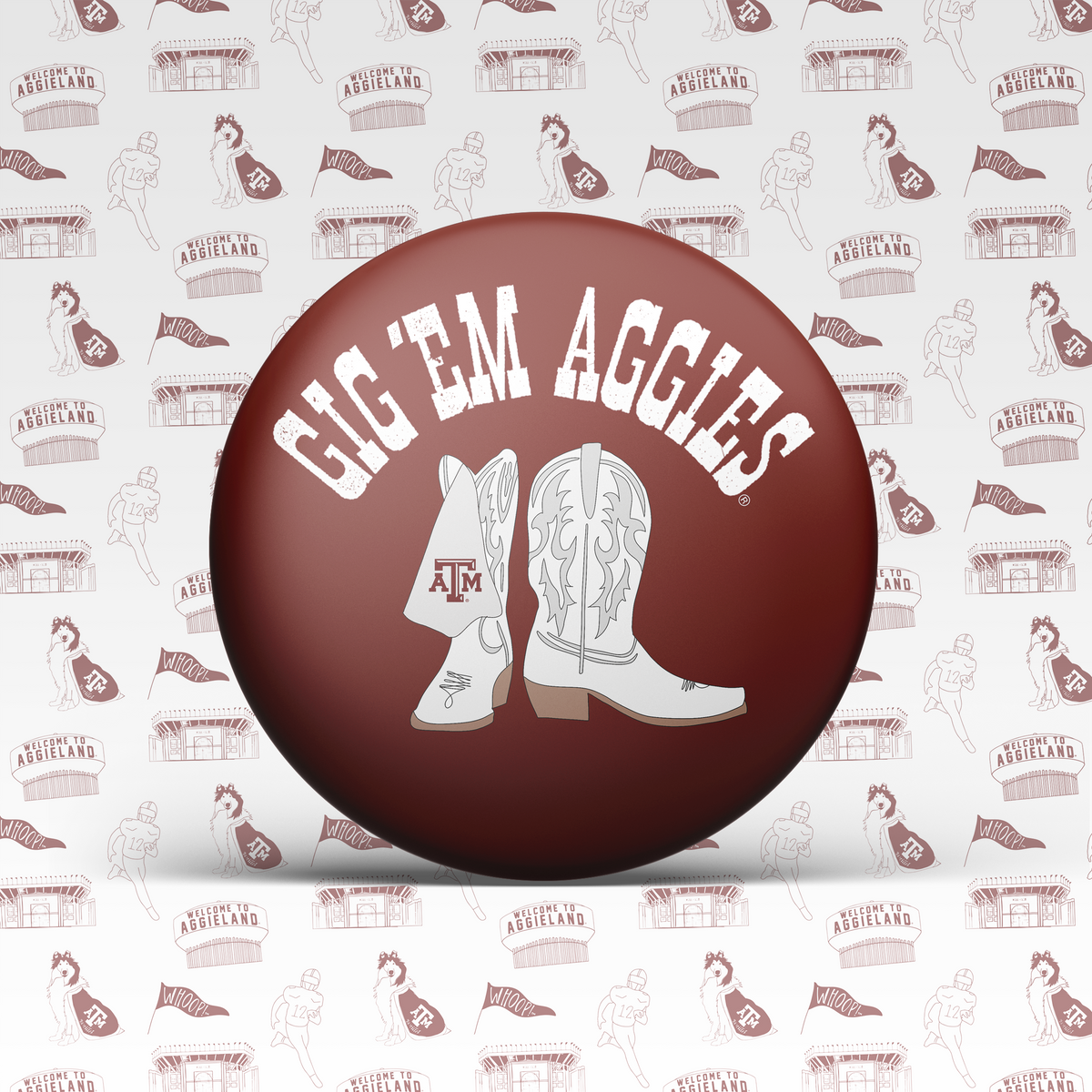 Texas A&M Game Day Buttons | Gameday Pins