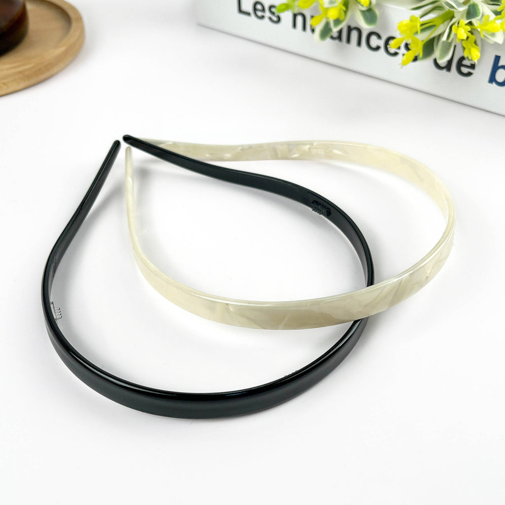 Retro Acetate Simple Headband, Can Be Used With Glasses