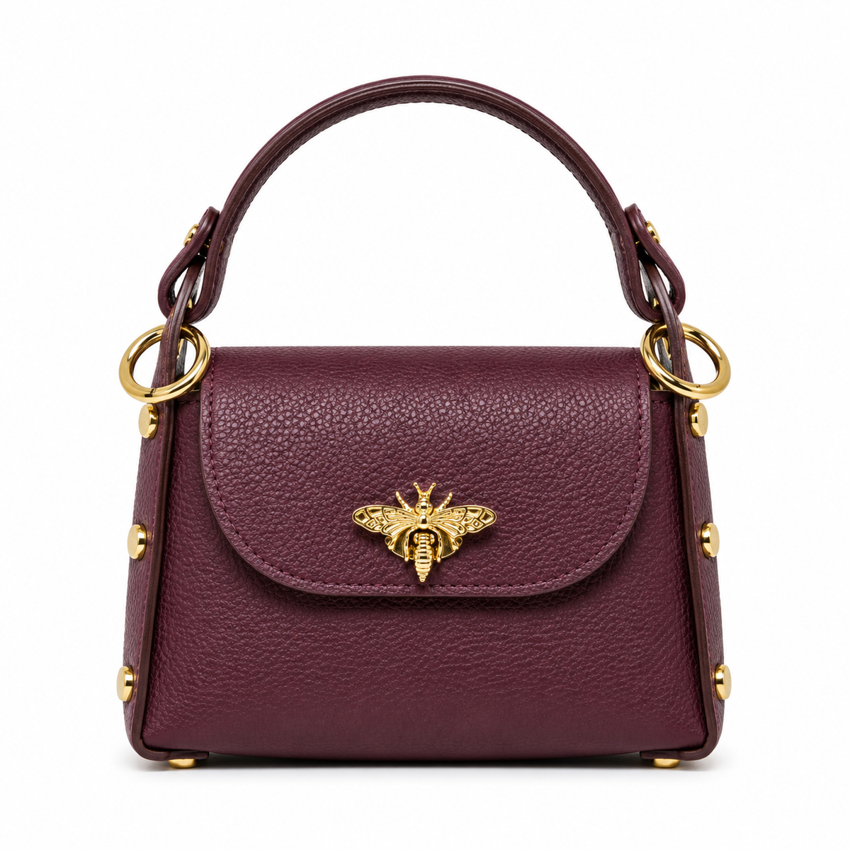 GF1085 GENUINE ITALIAN LEATHER BUTTERFLY MINI BAG
