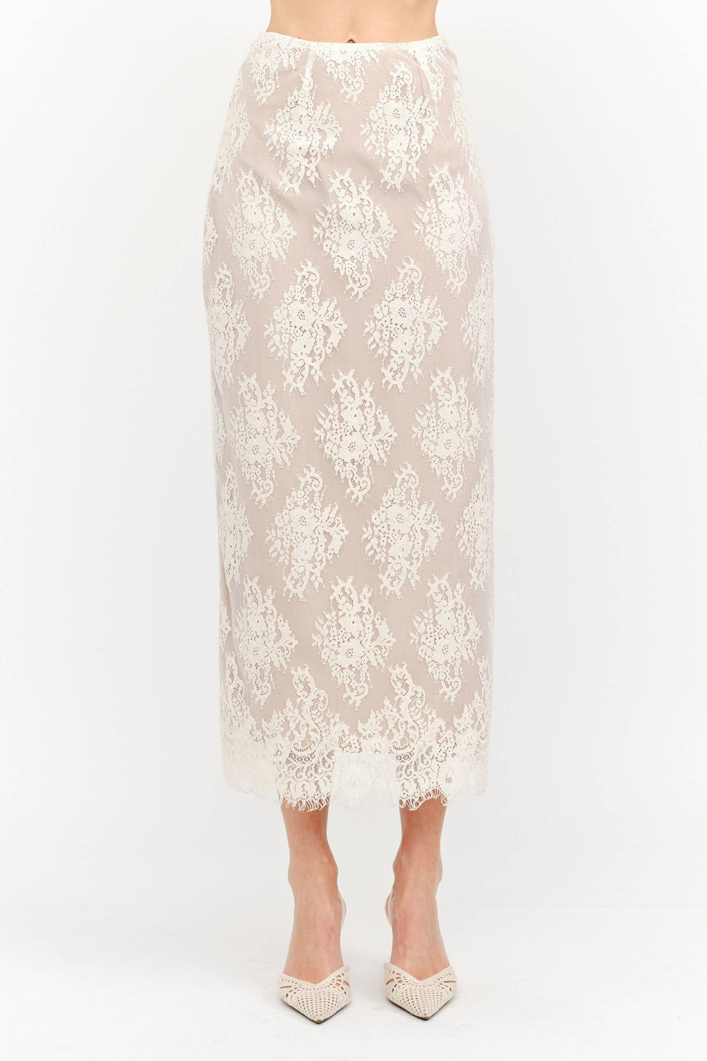 Lennon Skirt: Ivory