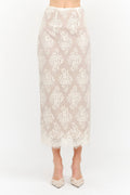 Lennon Skirt: Ivory