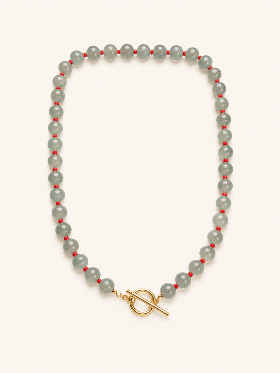 Maddox Beaded Toggle Necklace