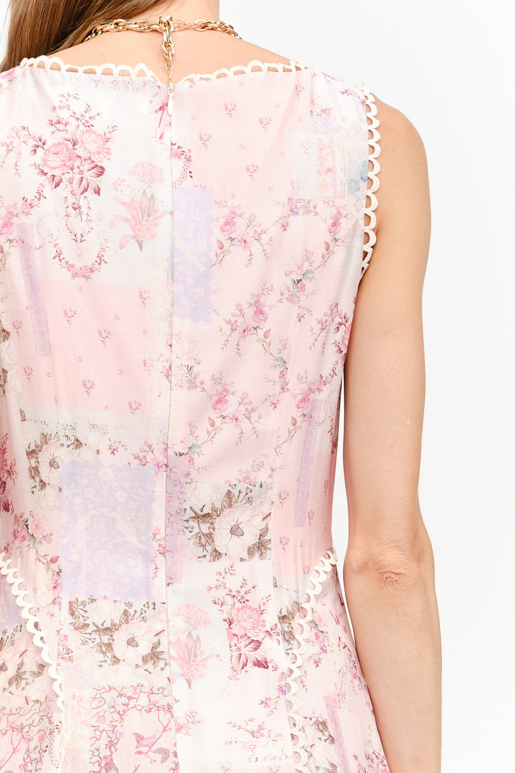 Iggy Dress: Pink Multi