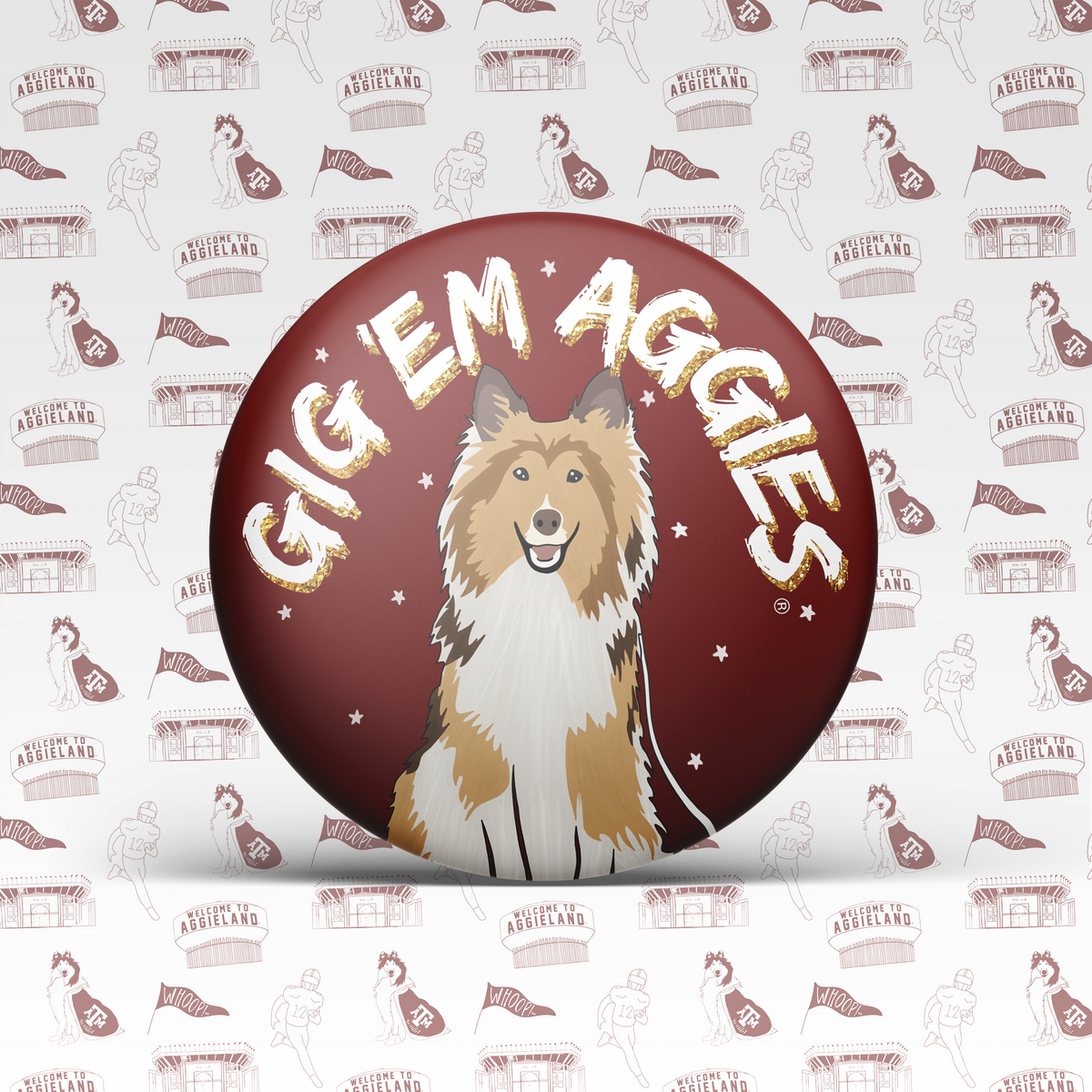 Texas A&M Game Day Buttons | Gameday Pins