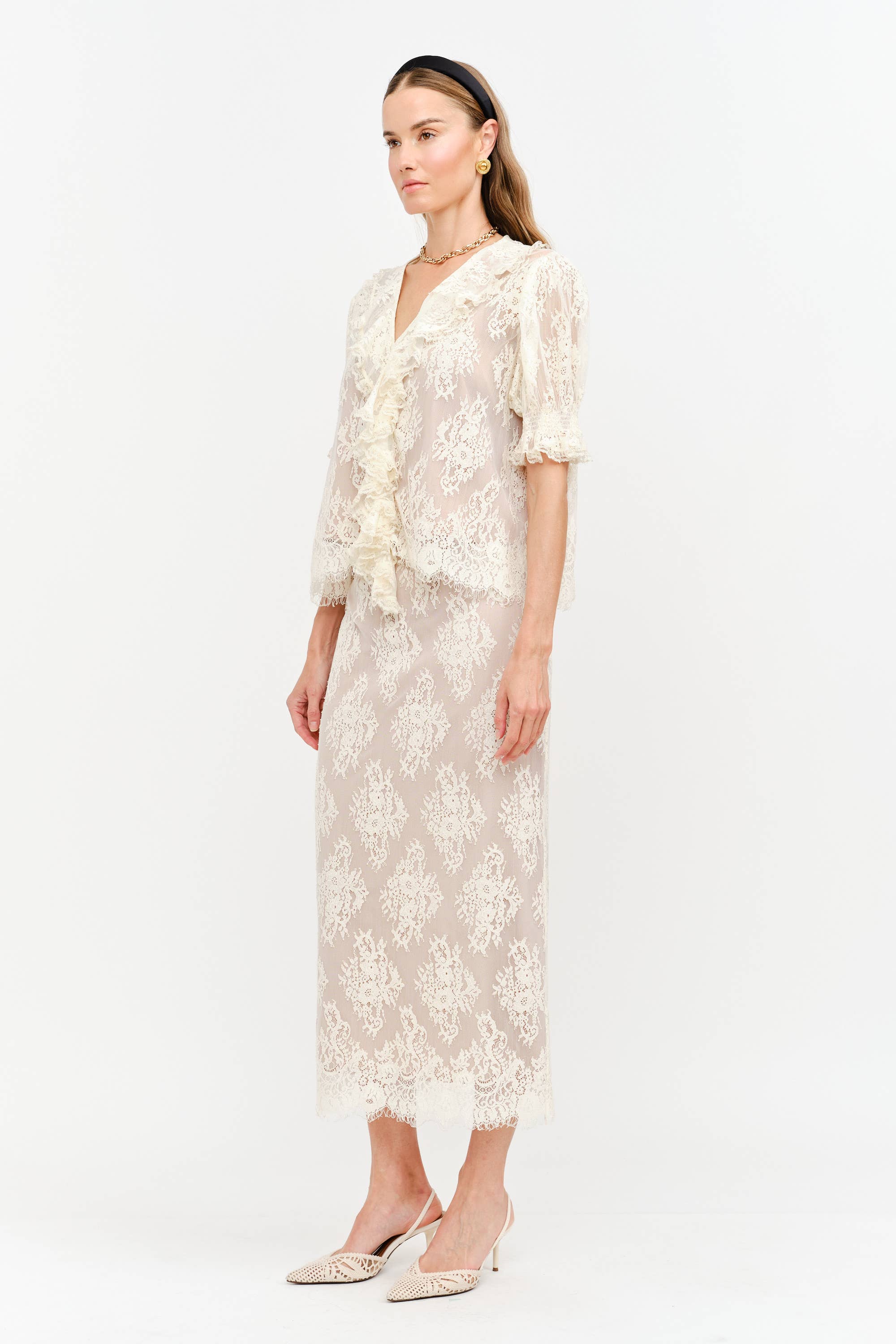 Elliot Blouse: Ivory