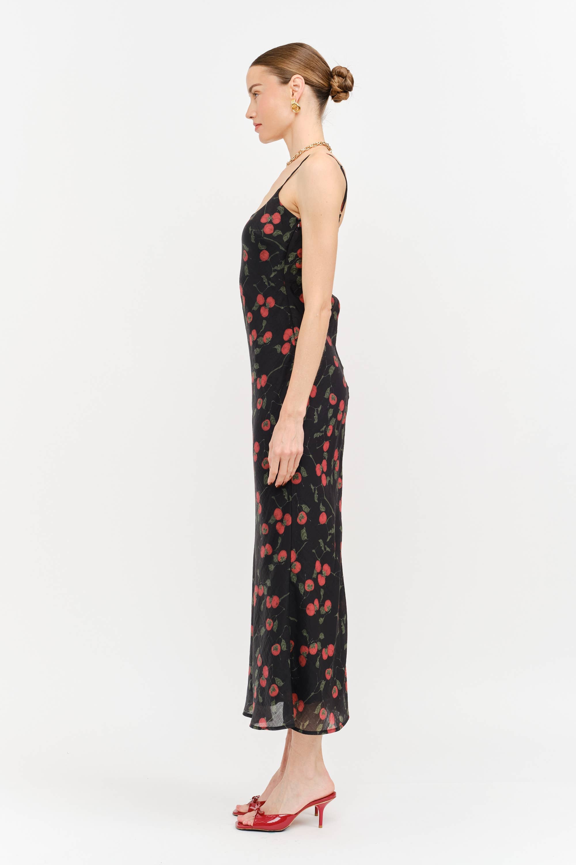Ivy Dress: Tomato