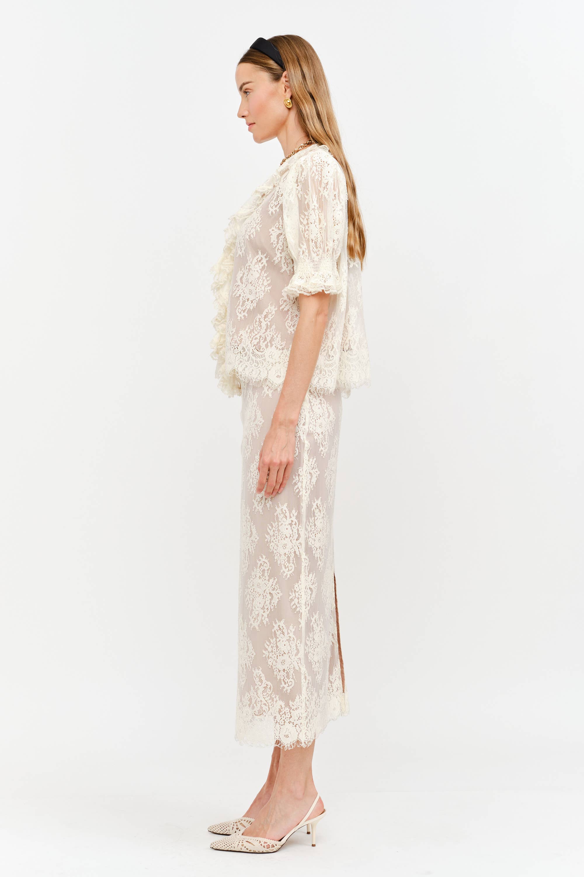 Elliot Blouse: Ivory