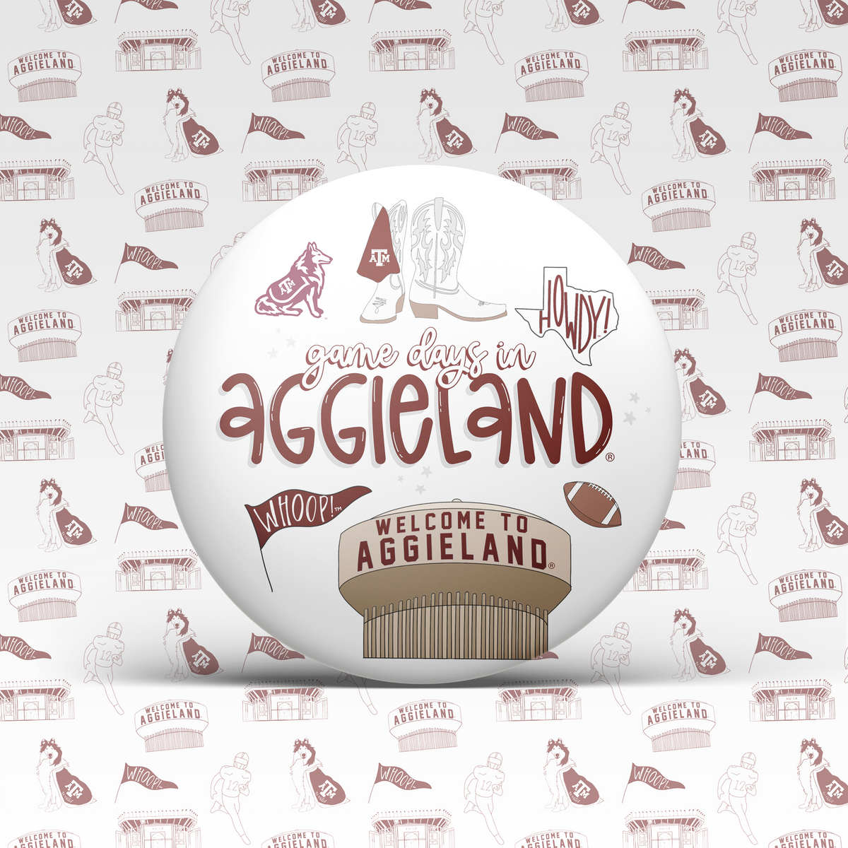 Texas A&M Game Day Buttons | Gameday Pins