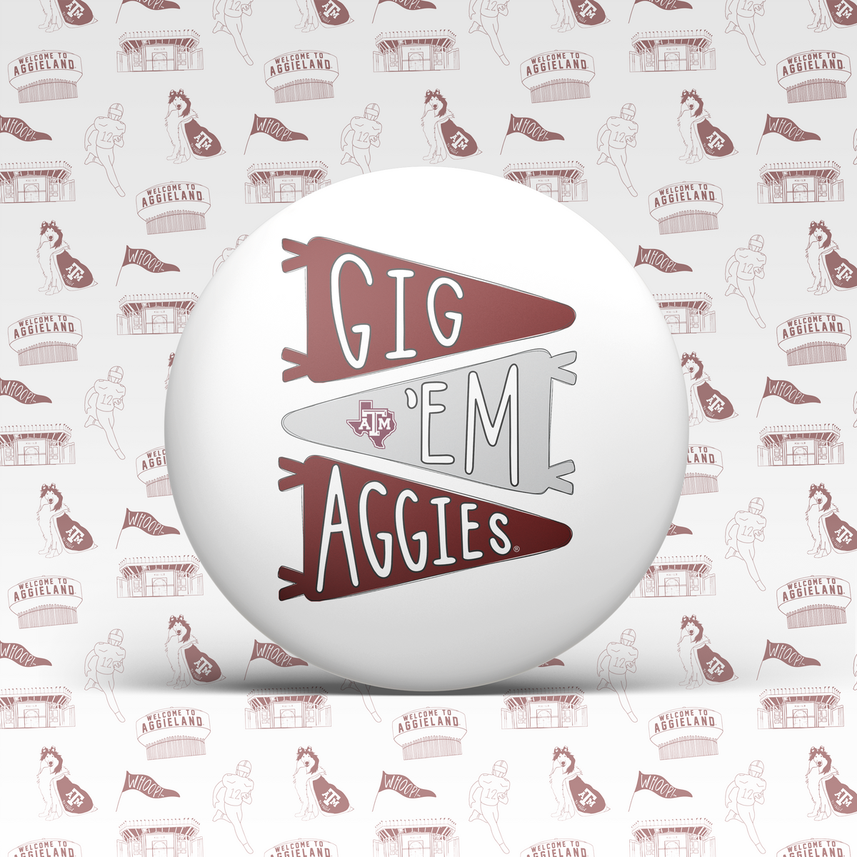 Texas A&M Game Day Buttons | Gameday Pins