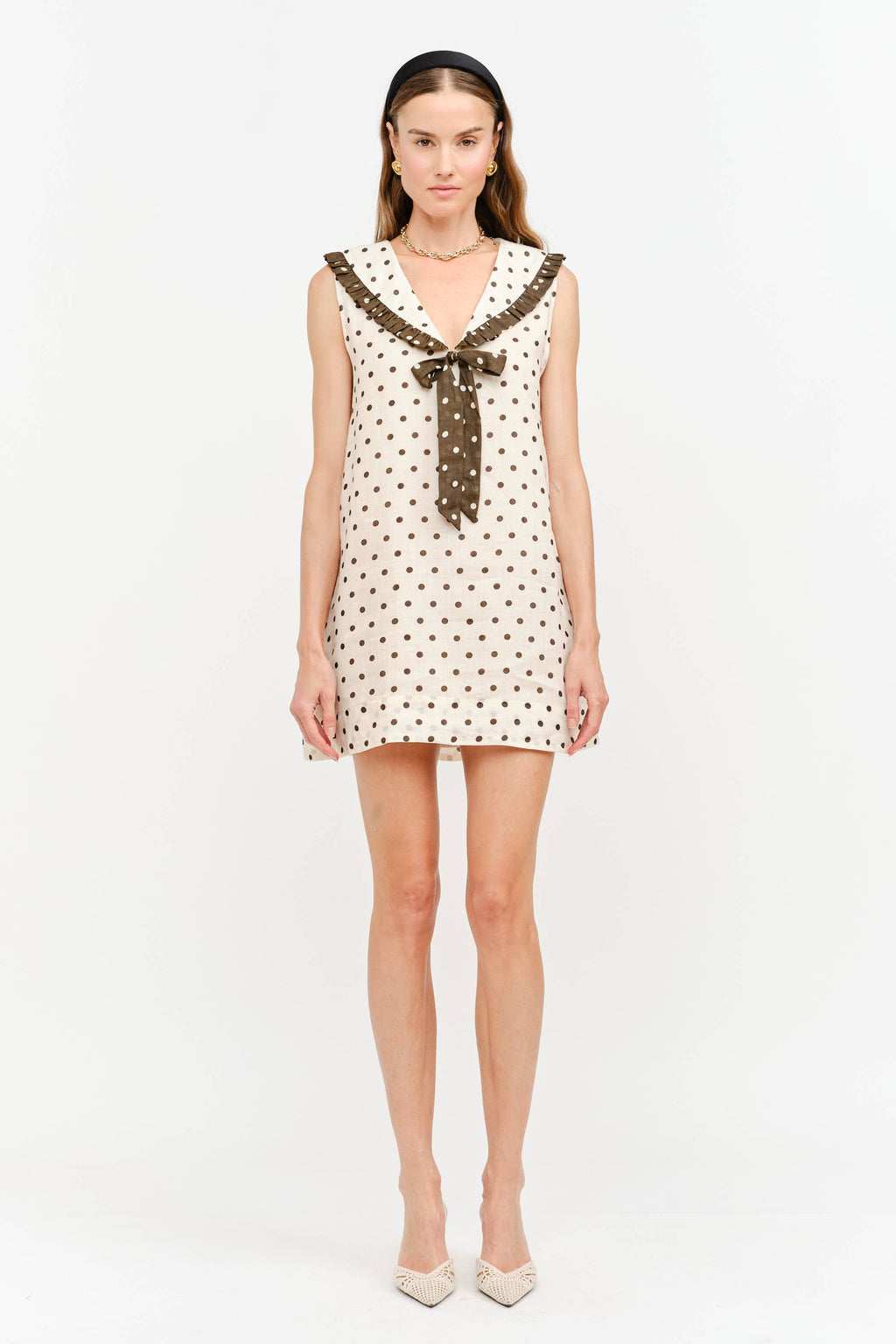 Gracie Dress: CREAM