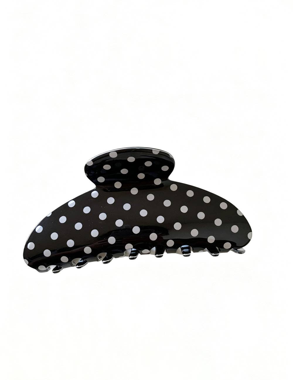 Cute Polka Dots Acetate Hair Claws 6W6HCP1212