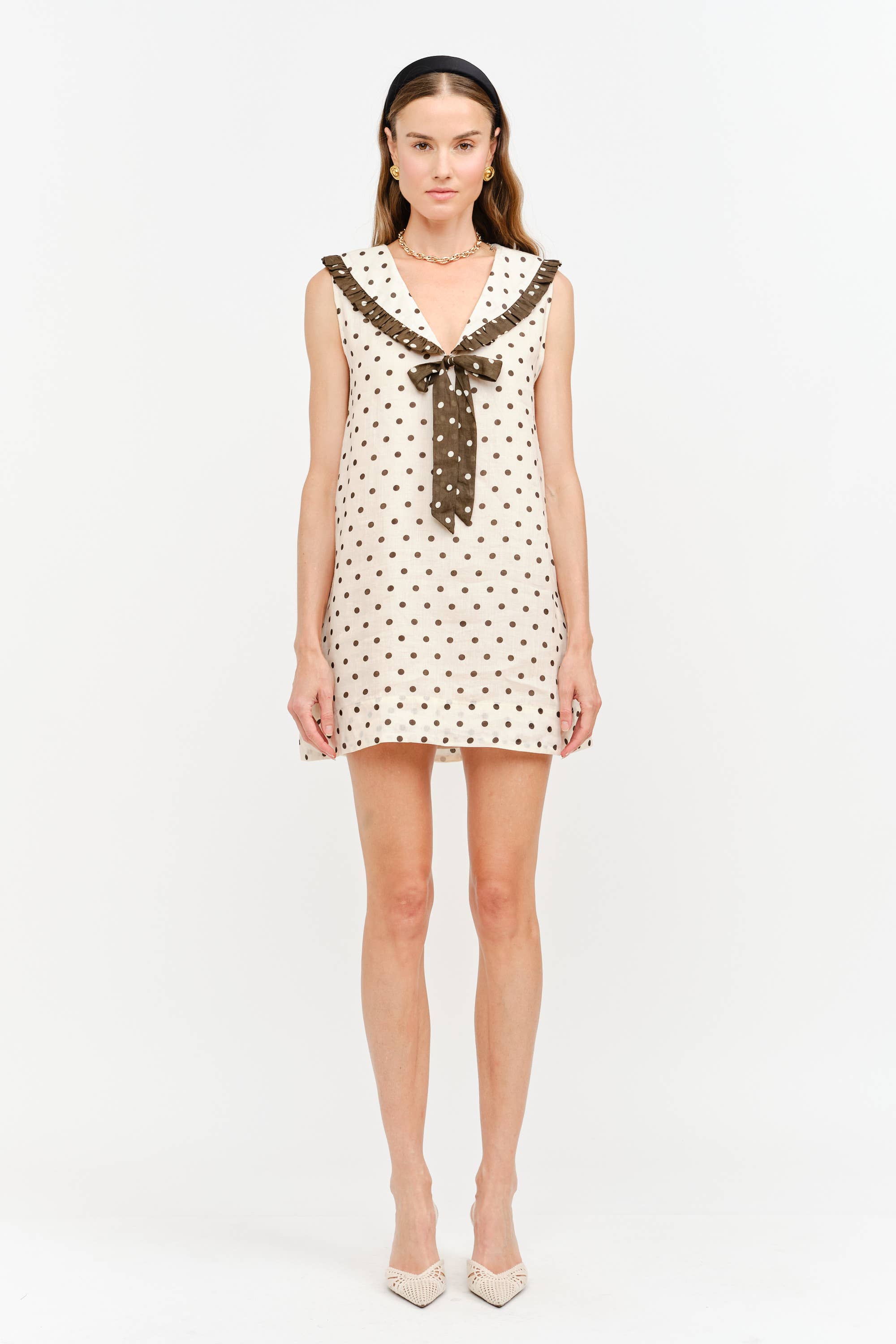 Gracie Dress: CREAM