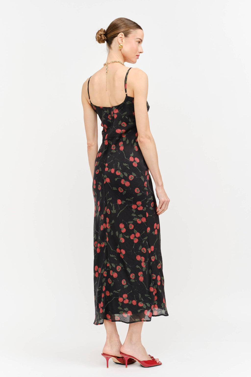 Ivy Dress: Tomato