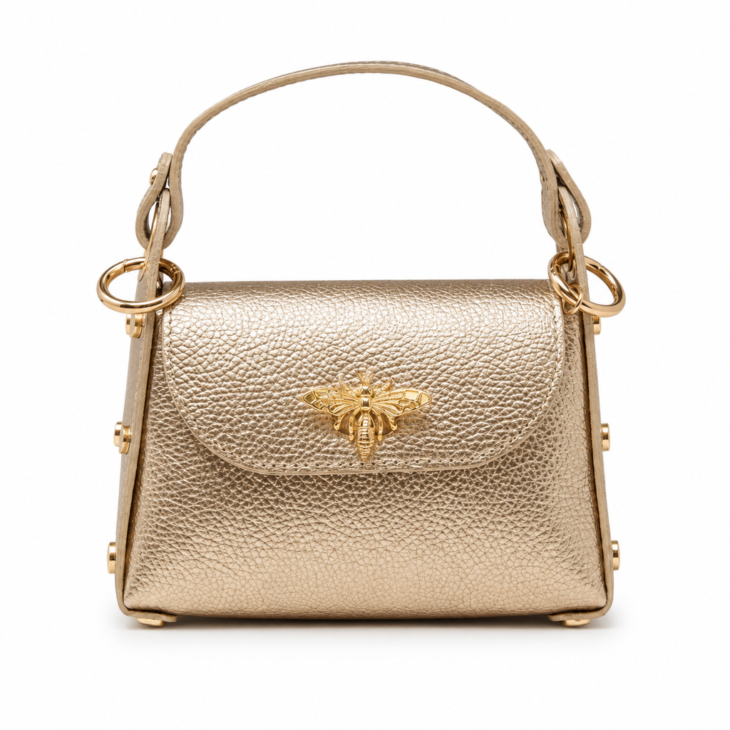 GF1085 GENUINE ITALIAN LEATHER BUTTERFLY MINI BAG