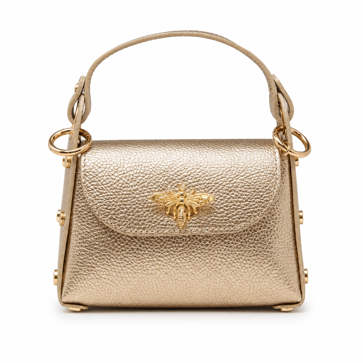 GF1085 GENUINE ITALIAN LEATHER BUTTERFLY MINI BAG