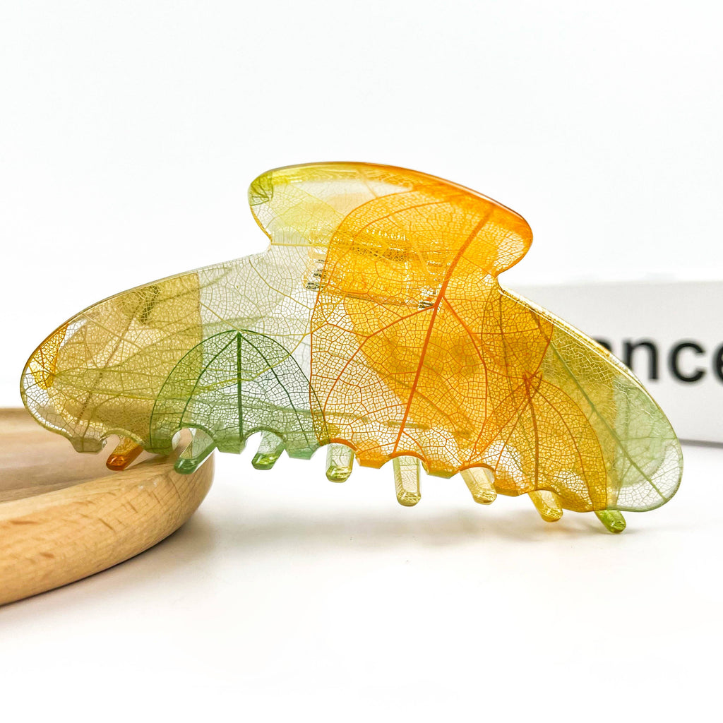 Classic Textured Acetate Hair Claw Clip, Elegant Hair Clip