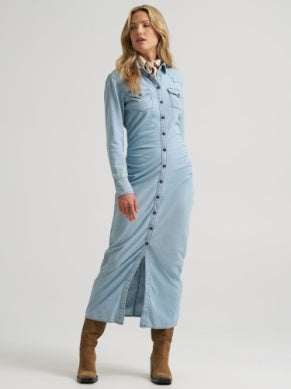 CINCHED MAXI DRESS