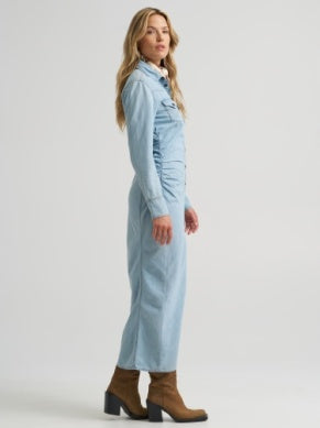 CINCHED MAXI DRESS