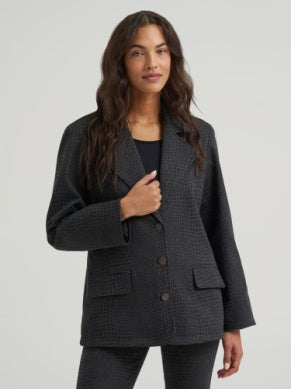 CROC PRINT BLAZER