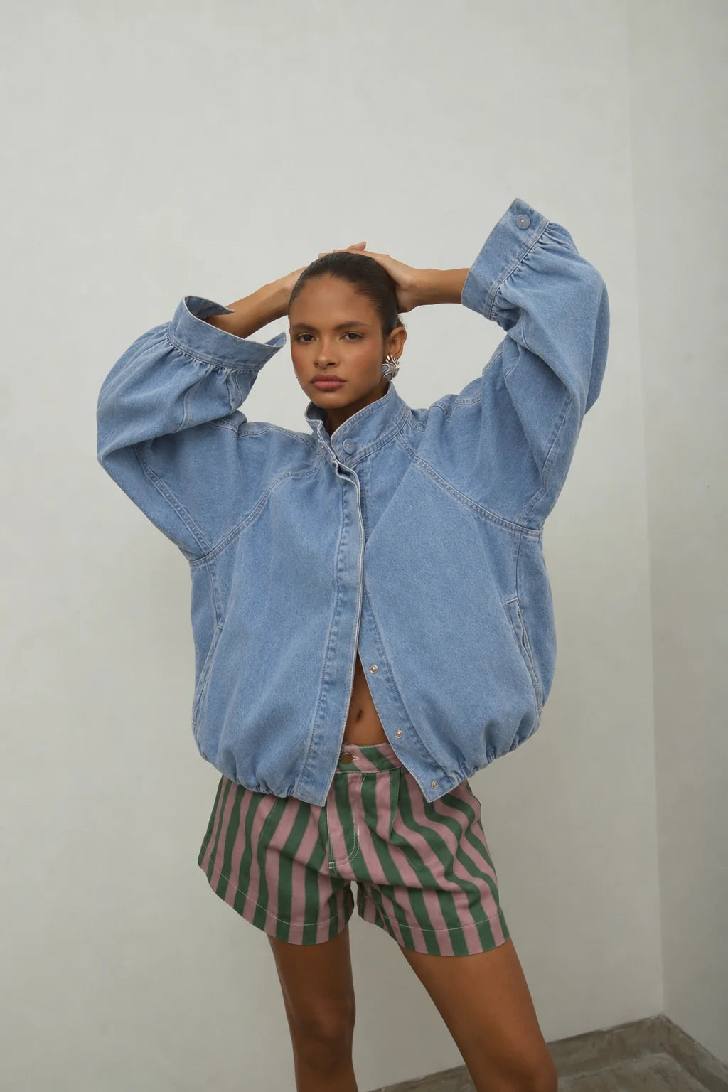 MEDIUM BLUE COAT