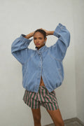 MEDIUM BLUE COAT