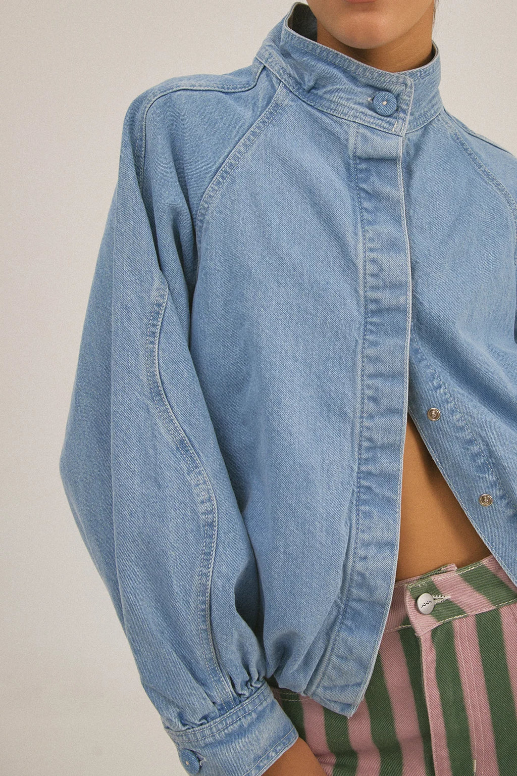 MEDIUM BLUE COAT