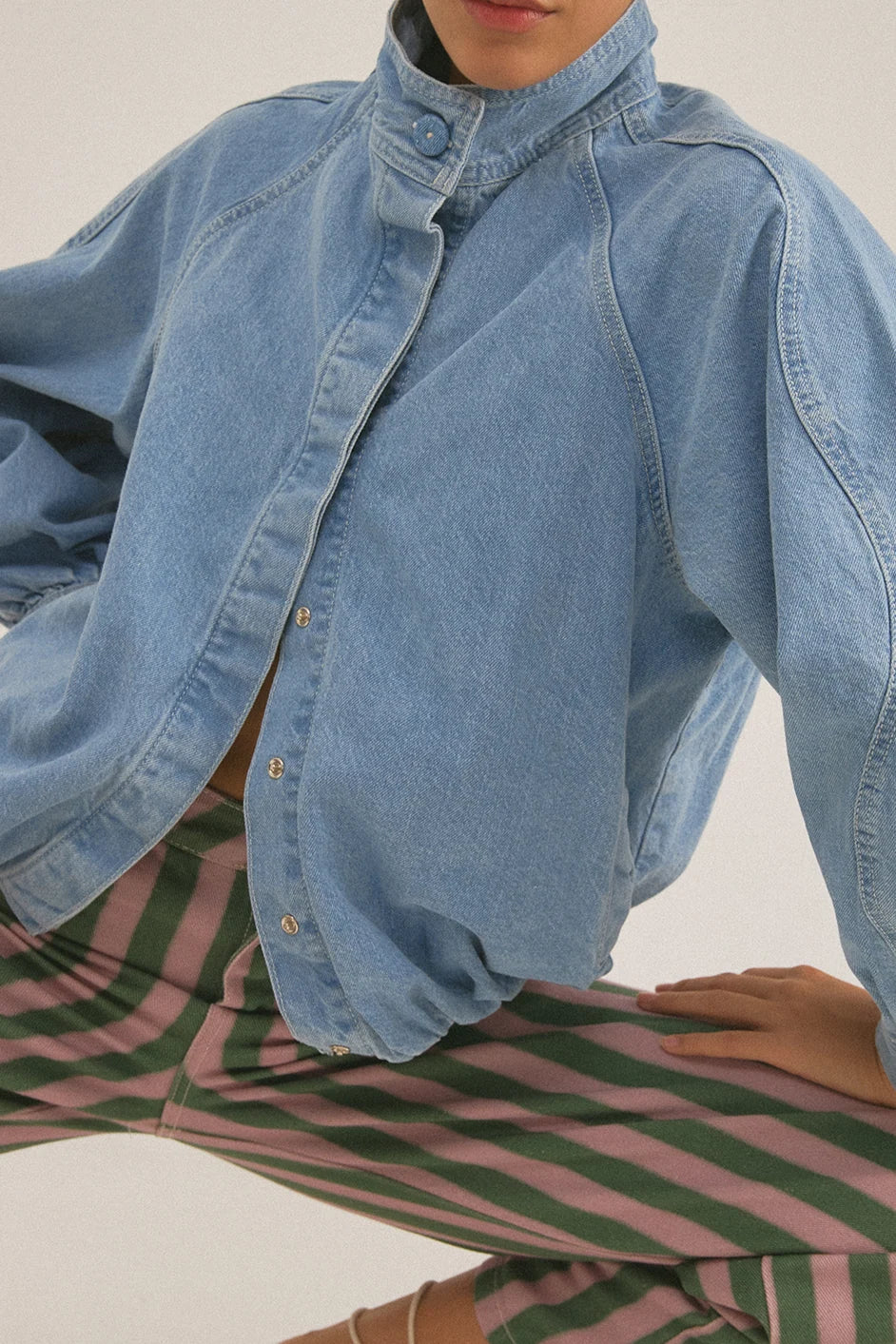MEDIUM BLUE COAT