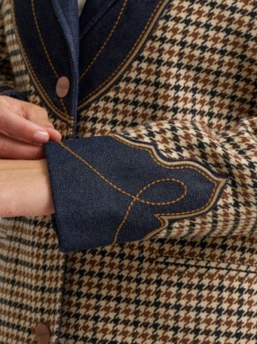 HOUNDSTOOTH BLAZER