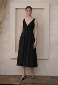 Front Tie Midi