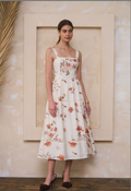FLORAL PRINT MIDI