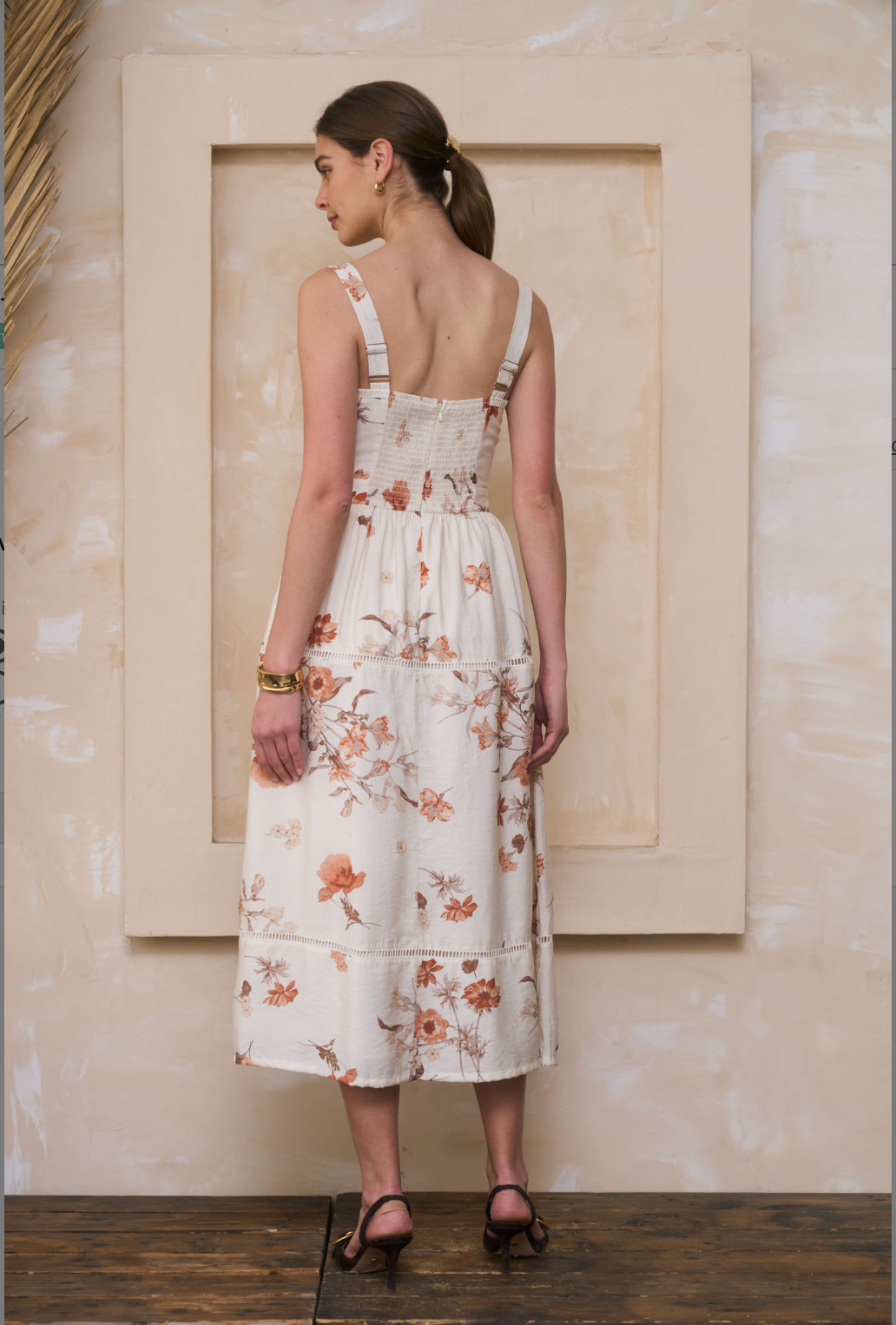 FLORAL PRINT MIDI