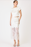 AMELIE CREAM SKIRT