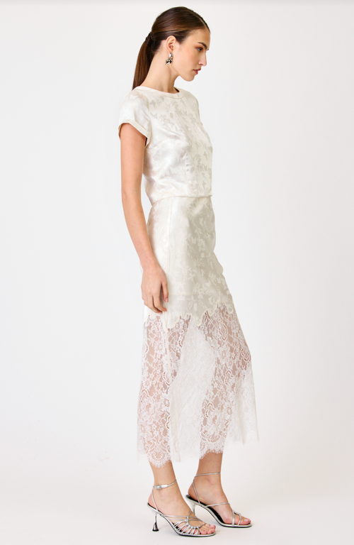 AMELIE CREAM SKIRT