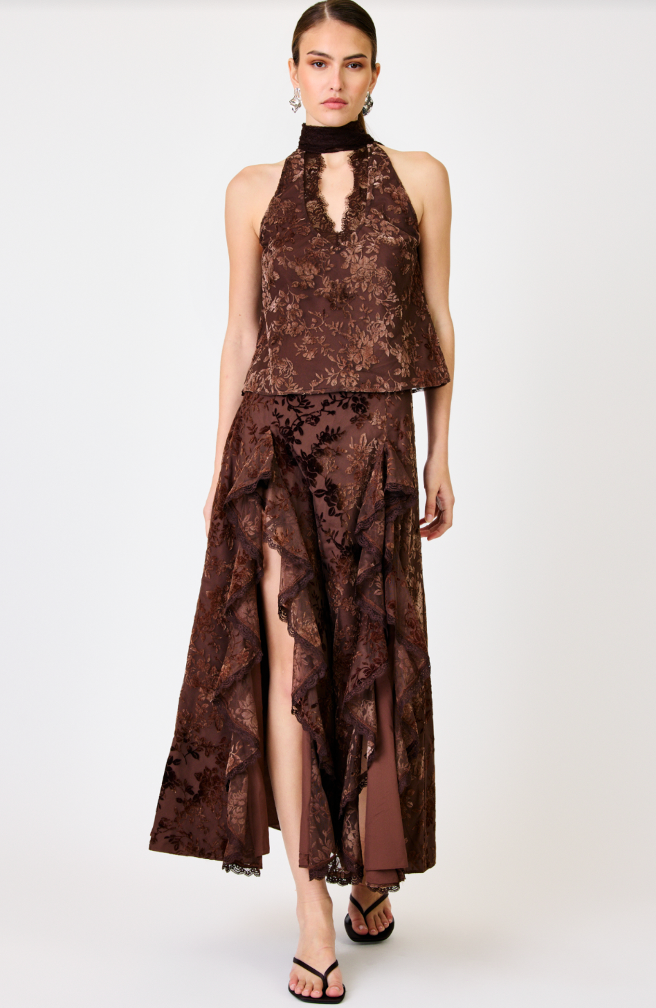 ANOUK SKIRT BROWN